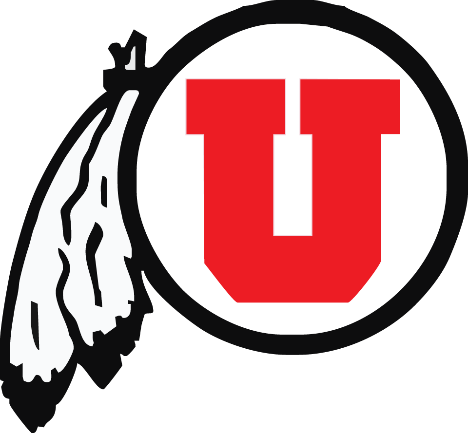 Utah Utes 1988-1999 Primary Logo diy DTF decal sticker